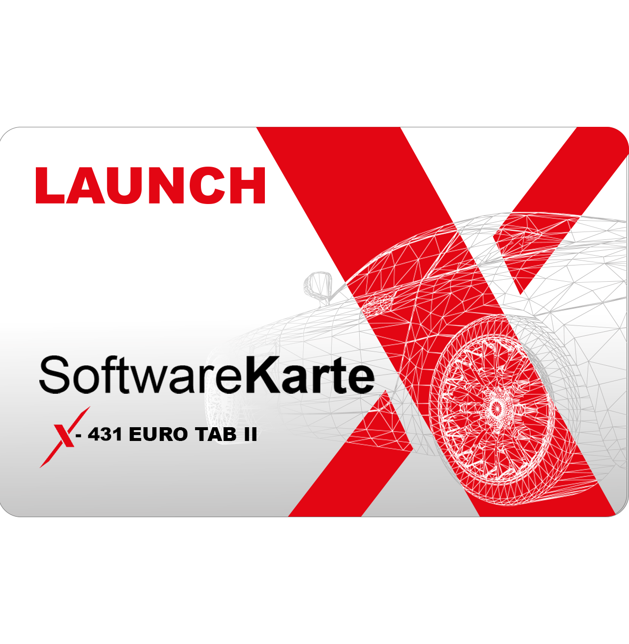 X-431 EURO TAB II Software Aktualisierungskarte - PKW 12 Monate