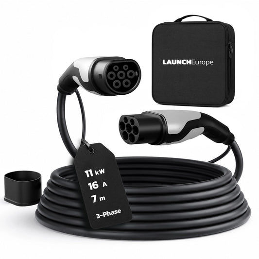 Kabel do ładowania Typ 2 | 11 kW | 7 m