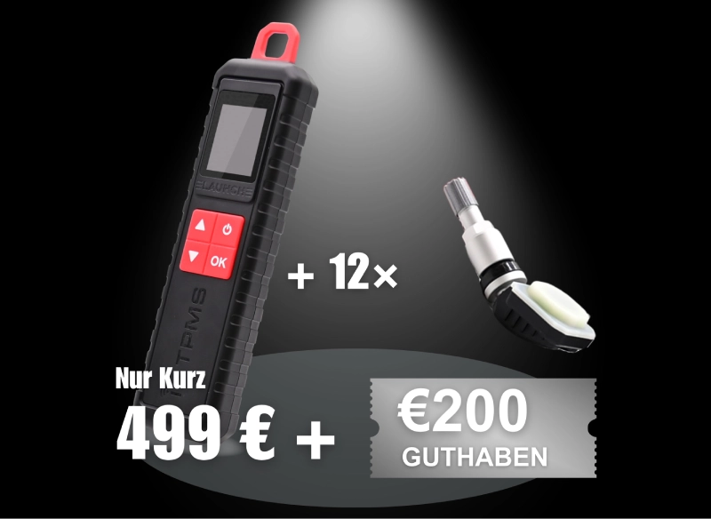 i-TPMS + 12 Sensoren + 200€ Guthaben
