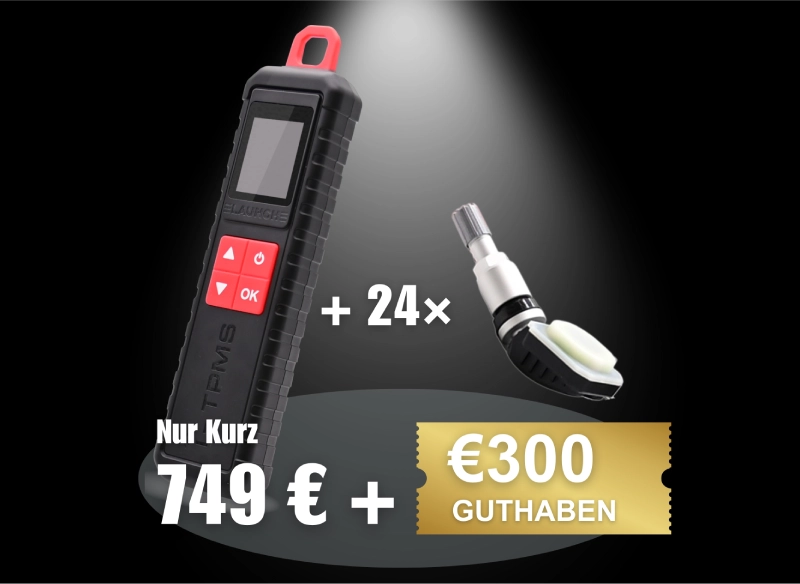 i-TPMS + 24 Sensoren + 300€ Guthaben
