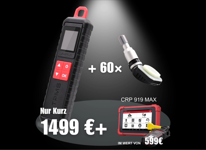 i-TPMS + 60 Sensoren + CRP 919 MAX