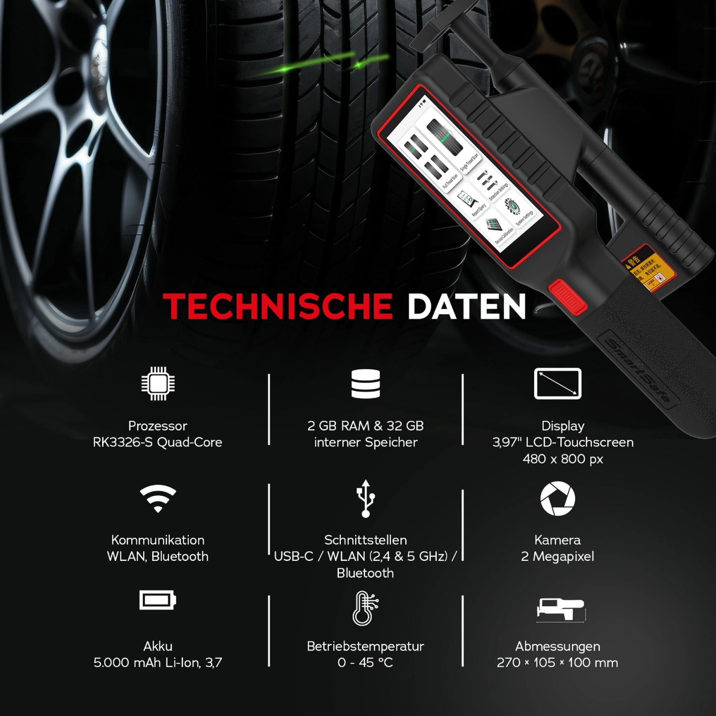 Reifenprofilmesser TTM 313