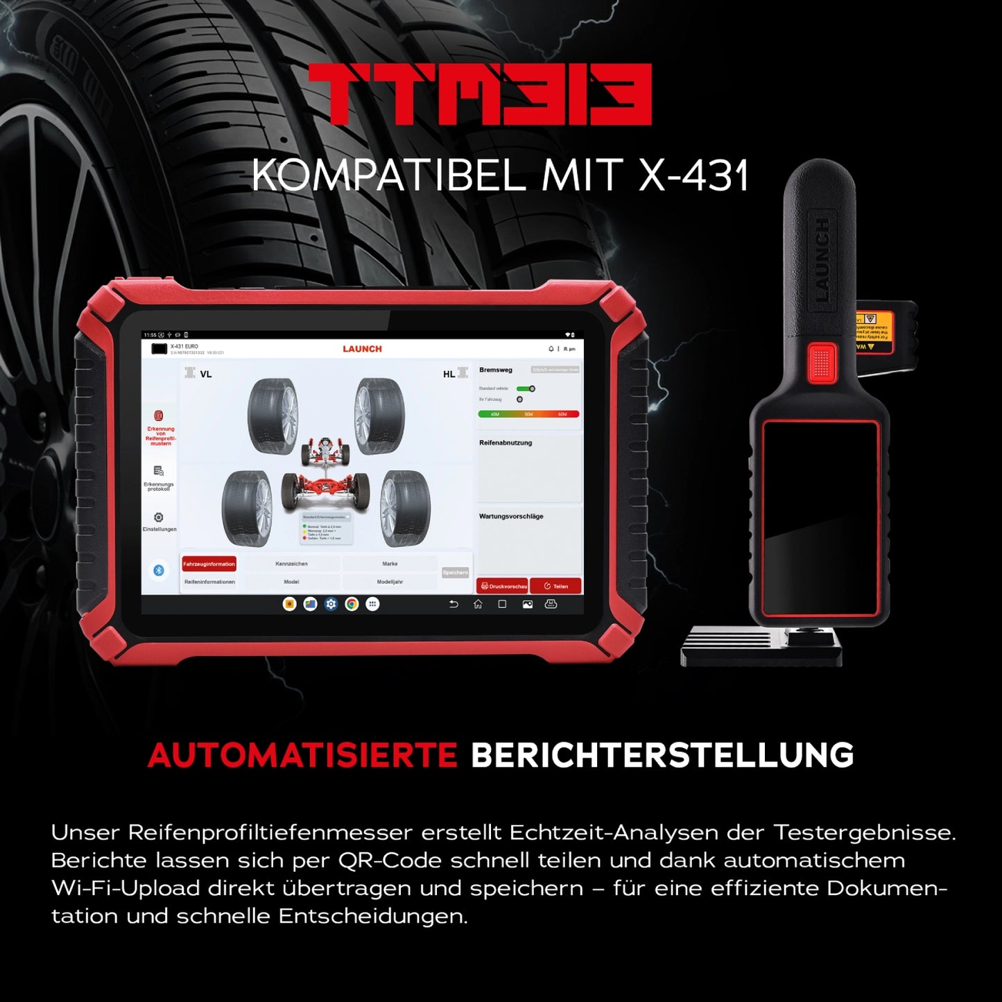 Reifenprofilmesser TTM 313