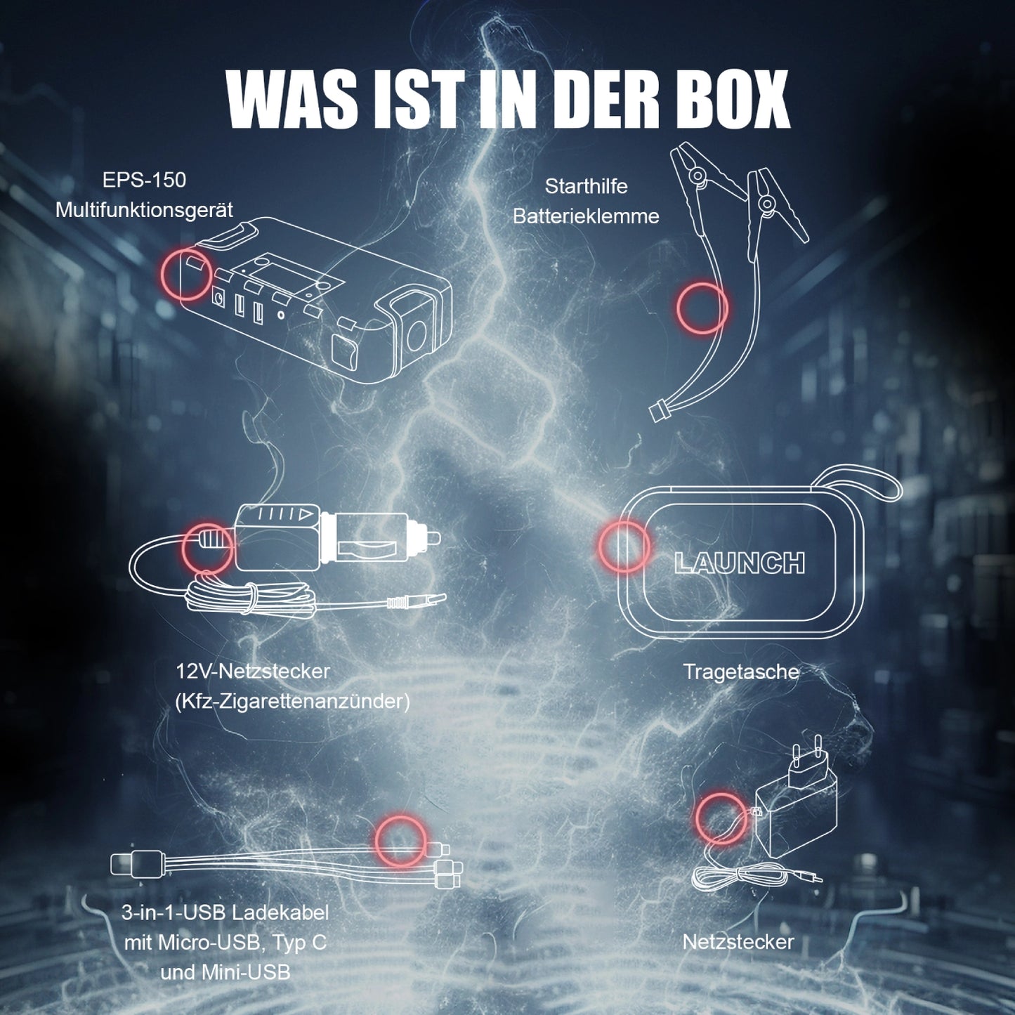 ESP-150 Starthilfegerät