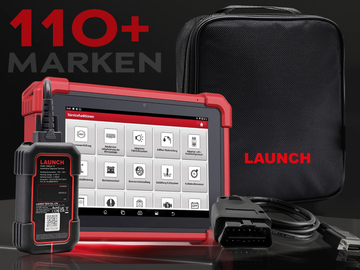 110+ Automarken. Ein Gerät.