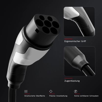Type 2 charging cable | 22kW | 7m