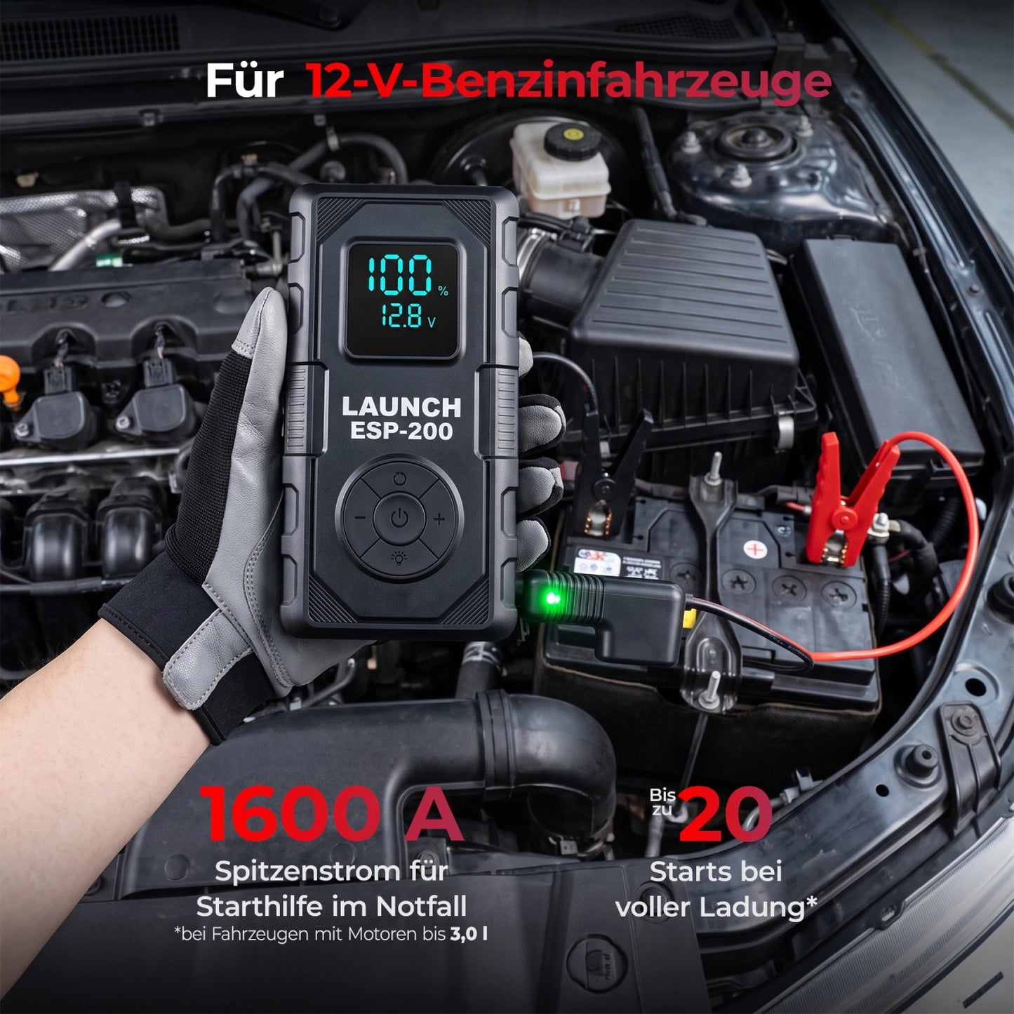 ESP-200 4-in-1 Starthilfe mit Luftkompressor