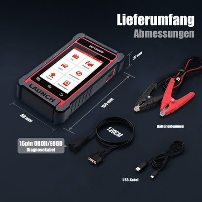 BST-880D OBDII/ Batterie Diagnosegerät - Rückläufer