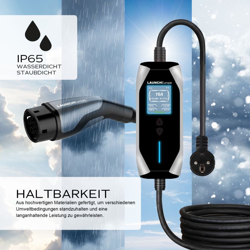 Tragbares HV-Ladekabel | Portable EV Charger | 3.5kW | 7m