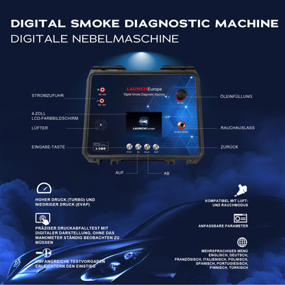 digital smoke diagnostic machine