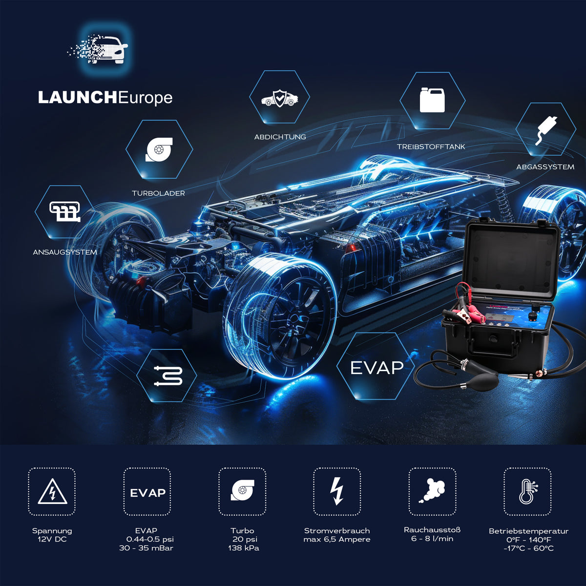 digital smoke diagnostic machine