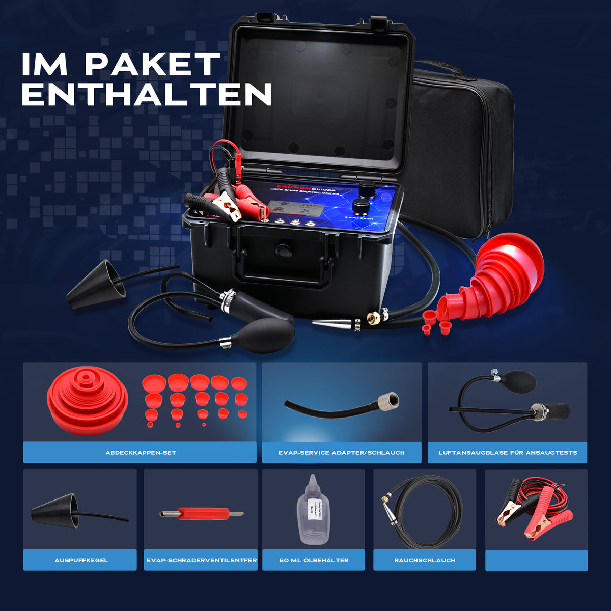 digital smoke diagnostic machine