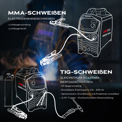 TIG 200DC Pulse welding machine