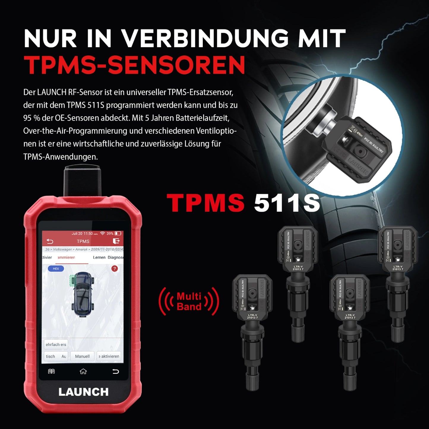 Creader TPMS 511S V2