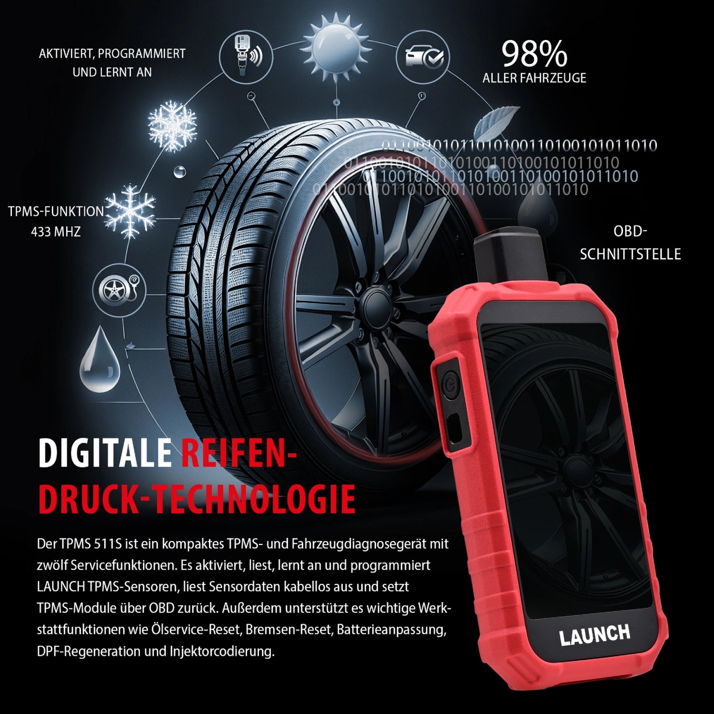 Creader TPMS 511S V2