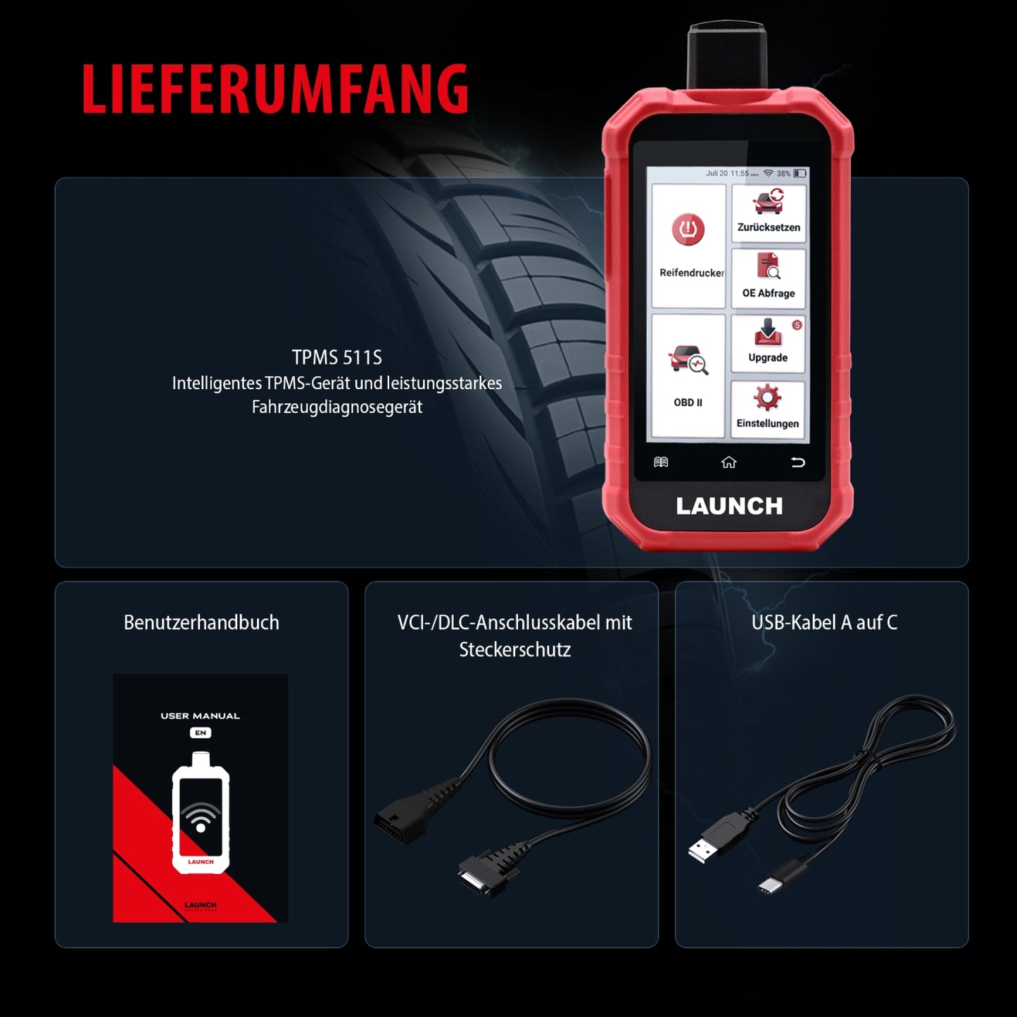 Creader TPMS 511S V2