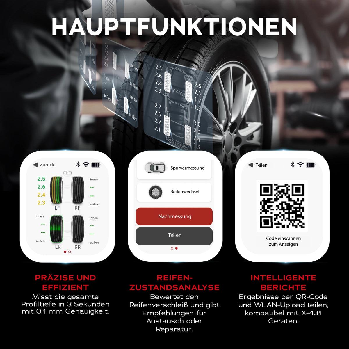 Reifenprofilmesser TTM 113