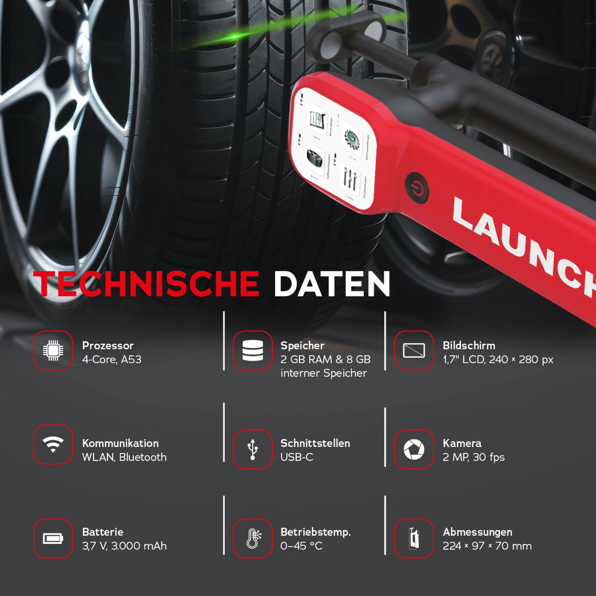 Reifenprofilmesser TTM 113