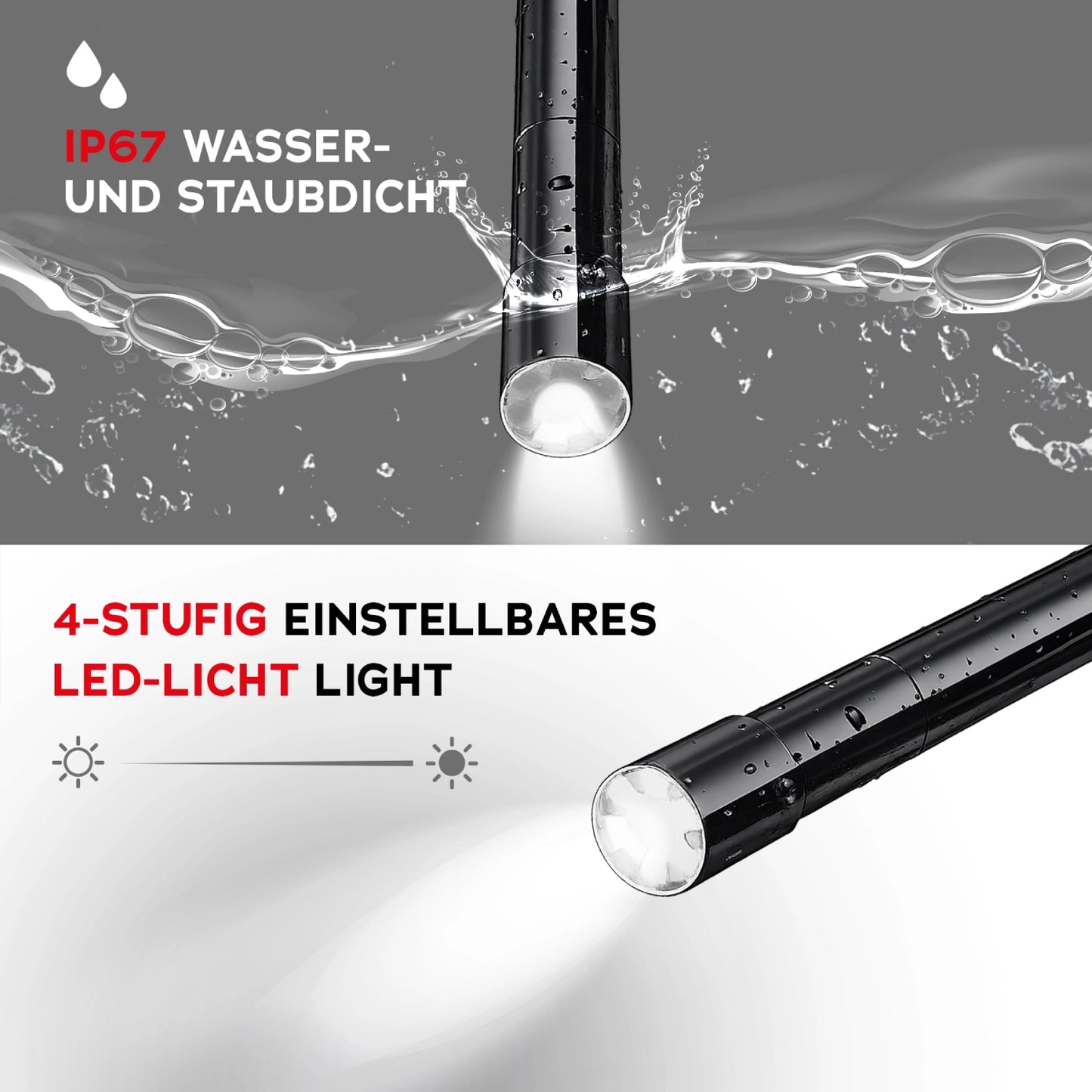 VSP-828 endoscope rotating lens