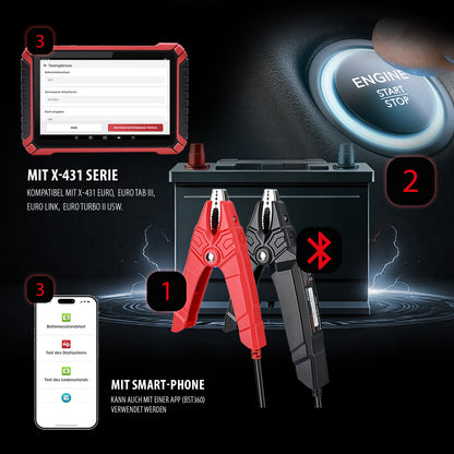 BST-360 Bluetooth Batterietester (kompatibel mit MOT IV)