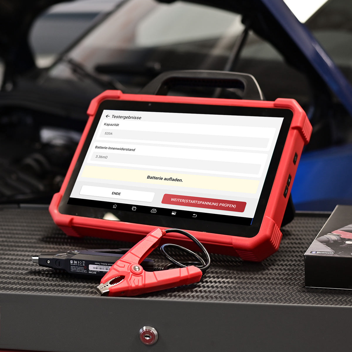 BST-360 Bluetooth Batterietester (kompatibel mit MOT IV)