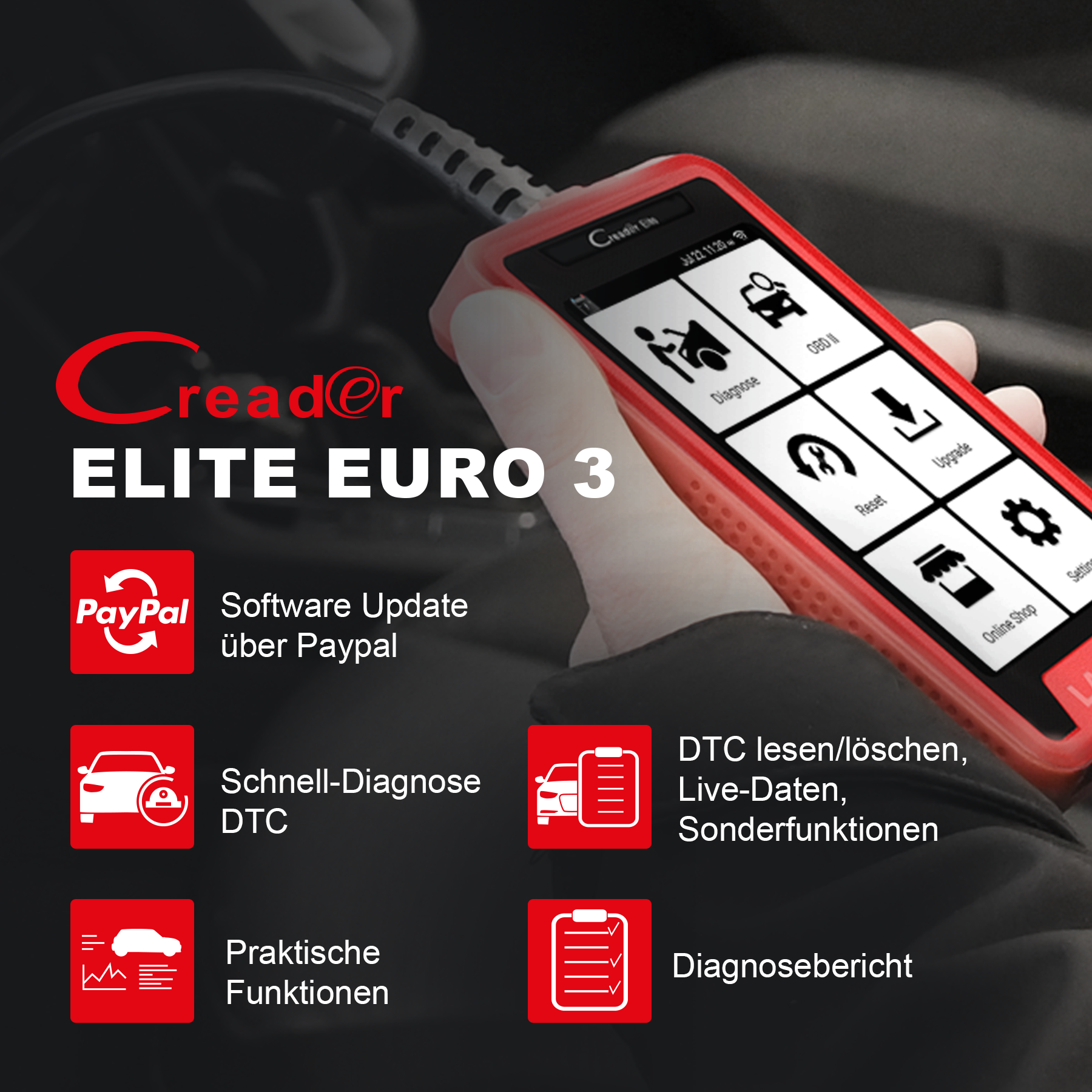 Creader Elite Euro 3