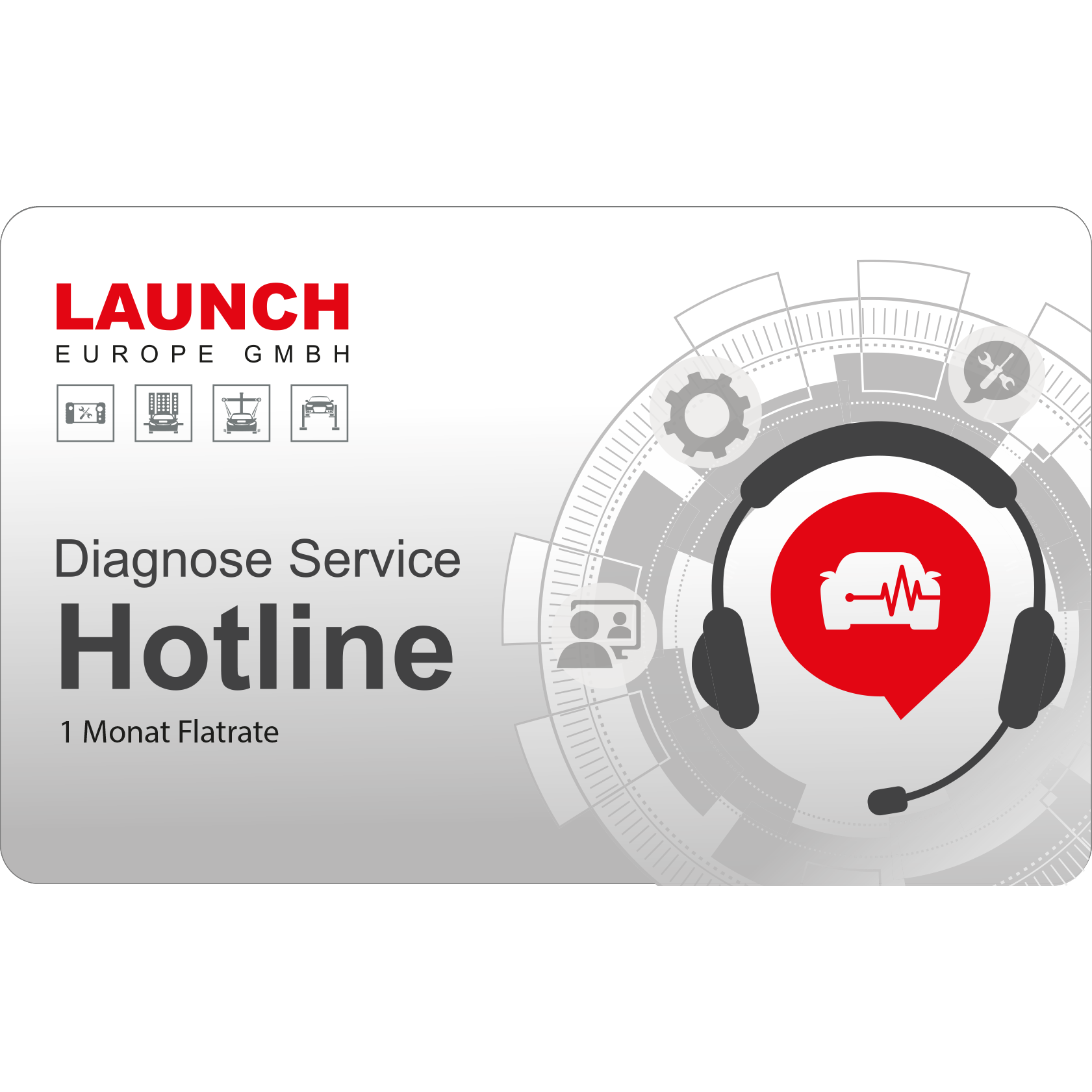 Diagnose Service Hotline 1 Monat Flatrate