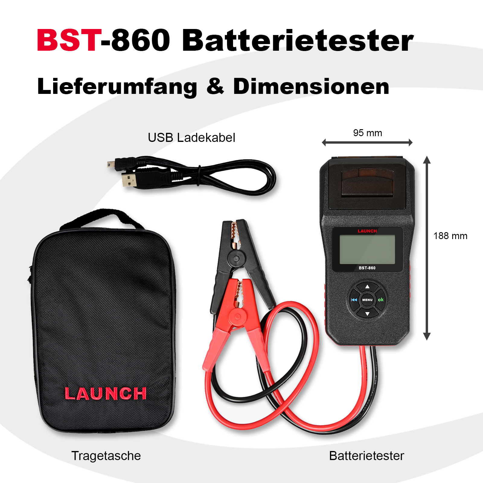 BST-860 Batterietester