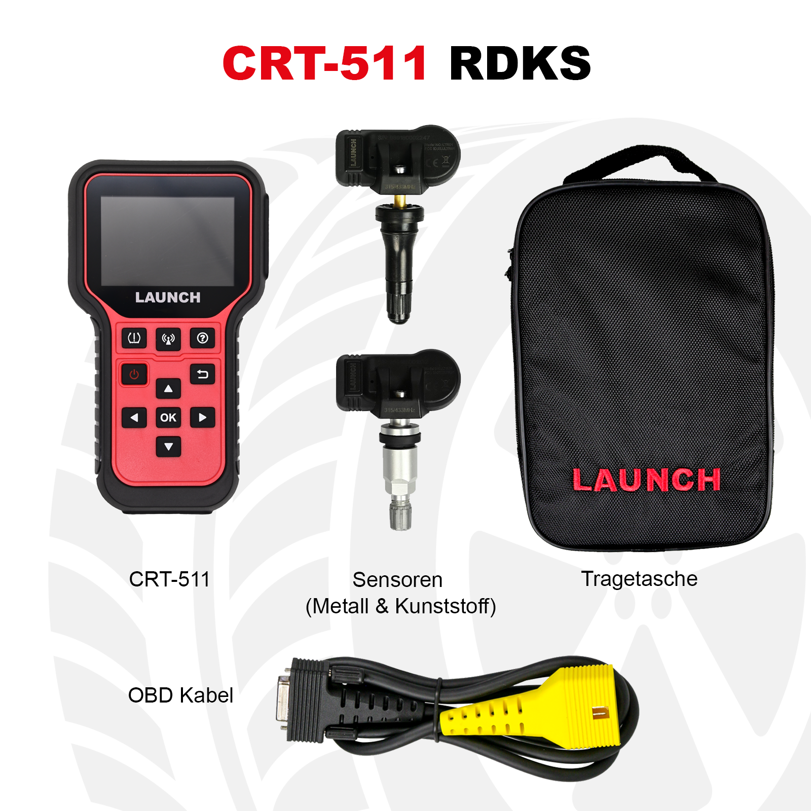 CRT-511 PRO (inkl. 8 RDKS Sensoren)